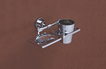 Soap Dish & Brush Holder