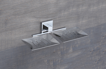 Dual Brass Soap Dish
